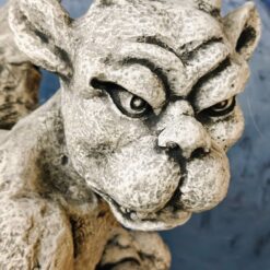 Seisova gargoyle patsas betoninen vartija goottilainen koriste 2