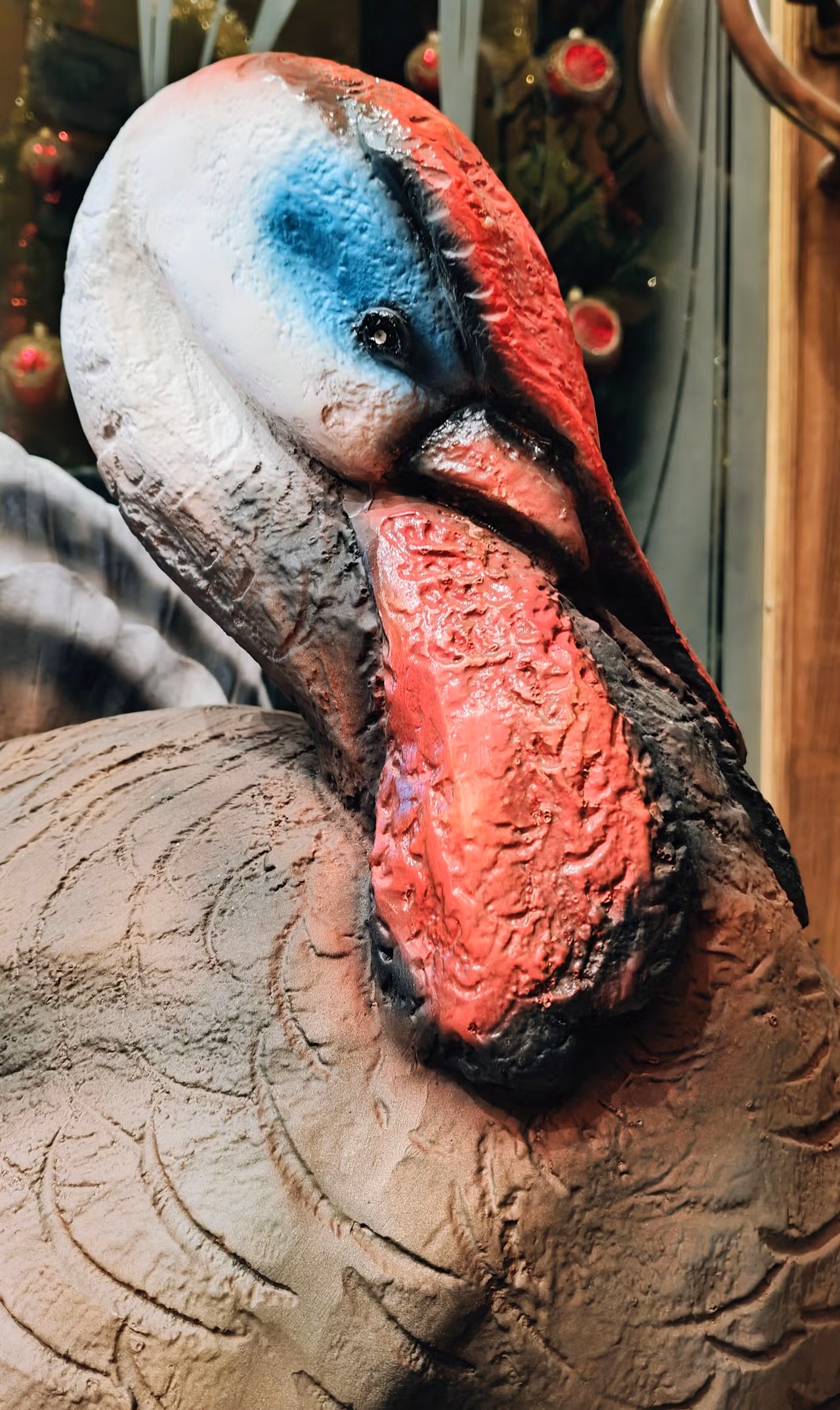 kalkkunapatsas säänkestävä realistinen puutarha patsas 3