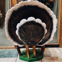 kalkkunapatsas säänkestävä realistinen puutarha patsas 4