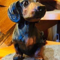 mäyräkoira sisustuspatsas dachshund koirapatsas 2
